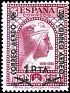 Spain 1931 Montserrat 1 Ptas Pinkish Lilac Edifil 783. España 783. Uploaded by susofe